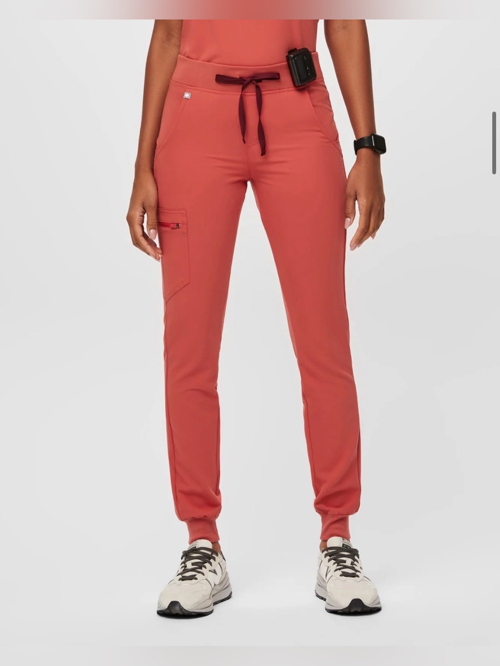Figs Zamora Scrub Joggers Clay